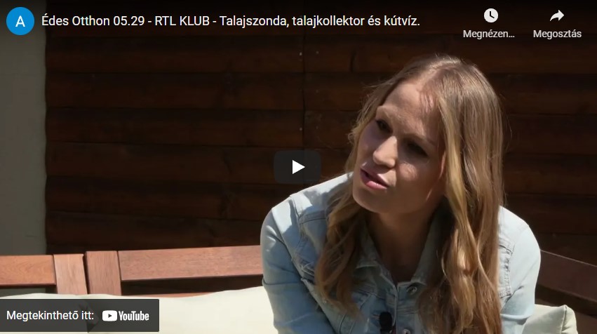 Édes Otthon 05.29 - RTL KLUB Talajszonda, talajkollektor és kútvíz.